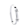 Sterling Silver Bracelet - Silver Expandable Teddy Bears Baby Bangle - by Hearts Forever Jewellers