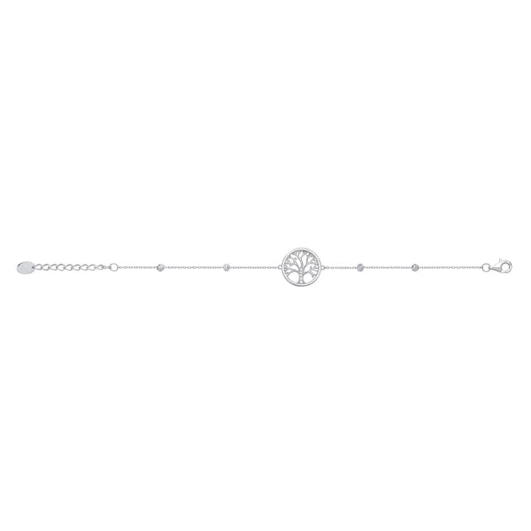 Sterling Silver Bracelet - Silver Tree of Life Ladies Bracelet - by Hearts Forever Jewellers
