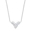 Sterling Silver Necklace - Silver Barley Leaf Necklace 16" - by Hearts Forever Jewellers