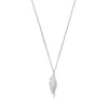 Sterling Silver Necklace - Silver Angel Wing 16" Necklace/Ladies Bracelet - by Hearts Forever Jewellers