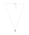 Sterling Silver Necklace - Silver Dog Tag 16" + 2” Extender, Beads Necklace - by Hearts Forever Jewellers