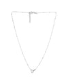 Sterling Silver Necklace - Silver Heart & Infinity 16" + 2” Extender Necklace/07" Bracelet - by Hearts Forever Jewellers