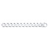 Sterling Silver Necklace - Silver 24mm Curb Chain - by Hearts Forever Jewellers