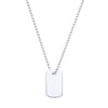 Sterling Silver Jewellery - Silver Dog Tag - by Hearts Forever Jewellers