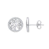 Sterling Silver Cubic Zirconia Ring - Silver Tree of Life CZ Stud Earrings - by Hearts Forever Jewellers