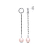 Sterling Silver Pearl Ring - Silver W/Pearl Drop Earrings - by Hearts Forever Jewellers