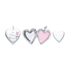 Sterling Silver Jewellery - Silver Cremation Heart Locket - by Hearts Forever Jewellers