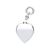 Sterling Silver Necklace - Silver Perfume/Ashes Heart Holder Pendant - by Hearts Forever Jewellers