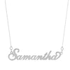 925 Silver Personalised Nameplate