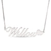 925 Silver Personalised Nameplate