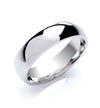 Sterling Silver Jewellery - Silver 5mm Court Shape Plain Band - by Hearts Forever Jewellers