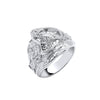 Sterling Silver Ring - Silver Gents Saddle Ring - by Hearts Forever Jewellers