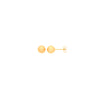 9k Yellow Gold Earrings - 9ct Y/G 3mm Ball Studs - by Hearts Forever Jewellers