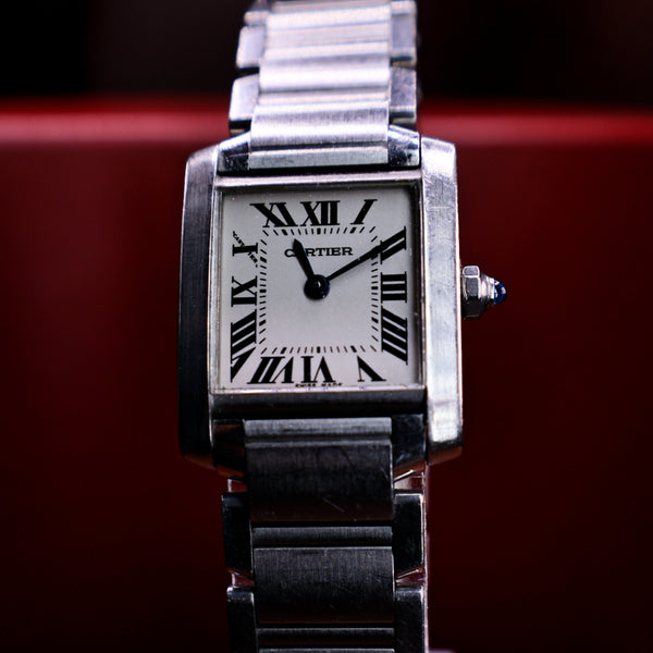 Pre-Owned Cartier Tank Francaise Ladies Watch 2384