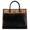 Burberry Leather and Tartan Bag