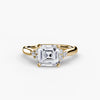 Solitaire with Cluster Shoulders 2