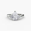 Solitaire with Cluster Shoulders 2