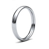 18k White Gold Ring - 18ct White Gold Standard Weight Court Profile Mirror Finish Wedding Ring - by Hearts Forever Jewellers