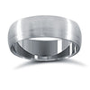 18k White Gold Ring - 18ct White Gold Standard Weight Court Profile Mirror Finish Wedding Ring - by Hearts Forever Jewellers
