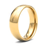 Ring - 22ct Yellow Gold Standard Weight 6mm Court Profile Mirror Finish Wedding Ring - by Hearts Forever Jewellers
