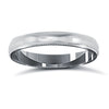 Palladium Standard Weight Court Profile Mirror Finish Wedding Ring