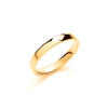 18k Rose Gold Jewellery - 3mm Soft Court Shape Wedding Band - by Hearts Forever Jewellers