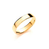 18k Rose Gold Jewellery - 4mm Soft Court Shape Wedding Band - by Hearts Forever Jewellers