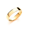 18k Rose Gold Jewellery - 5mm Soft Court Shape Wedding Band - by Hearts Forever Jewellers