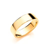 18k Rose Gold Jewellery - 6mm Soft Court Shape Wedding Band - by Hearts Forever Jewellers