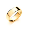 18k Rose Gold Jewellery - 7mm Soft Court Shape Wedding Band - by Hearts Forever Jewellers