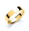 18k White Gold Jewellery - 5mm Premium Flat Court - by Hearts Forever Jewellers