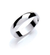 Platinum Jewellery - 4mm Premium D-Shape - by Hearts Forever Jewellers