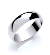 Platinum Jewellery - 6mm Premium D-Shape - by Hearts Forever Jewellers