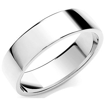 Platinum Jewellery - 6mm Premium Soft Court - by Hearts Forever Jewellers