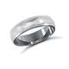 9k White Gold Ring - 9ct White Gold Standard Weight Court Profile Mirror Finish Wedding Ring - by Hearts Forever Jewellers