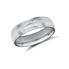 9k White Gold Ring - 9ct White Gold Standard Weight Court Profile Mirror Finish Wedding Ring - by Hearts Forever Jewellers