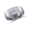 9k White Gold Ring - 9ct White Gold Standard Weight Court Profile Mirror Finish Wedding Ring - by Hearts Forever Jewellers