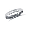 Palladium Standard Weight Court Profile Mirror Finish Wedding Ring