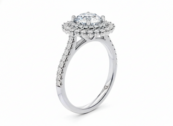 Berkeley Halo Engagement Ring