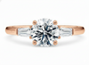 Alexandria Trilogy Engagement Ring