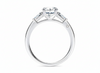 Alexandria Trilogy Engagement Ring