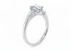 Alexandria Trilogy Engagement Ring