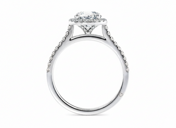 Aphrodite Halo Engagement Ring