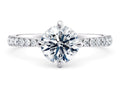 Asteria Compass Diamond Band
