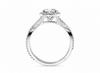 Bellatrix Halo Engagement Ring