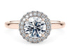Ring - Cassia Halo - by Hearts Forever Jewellers