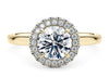 Ring - Cassia Halo - by Hearts Forever Jewellers
