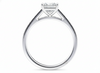 Aurora Diamond Band Engagement Ring