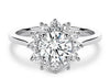 Ring - Edwardia Halo - by Hearts Forever Jewellers