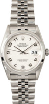 Rolex Datejust 36 16200 - Silver Jubilee Arabic